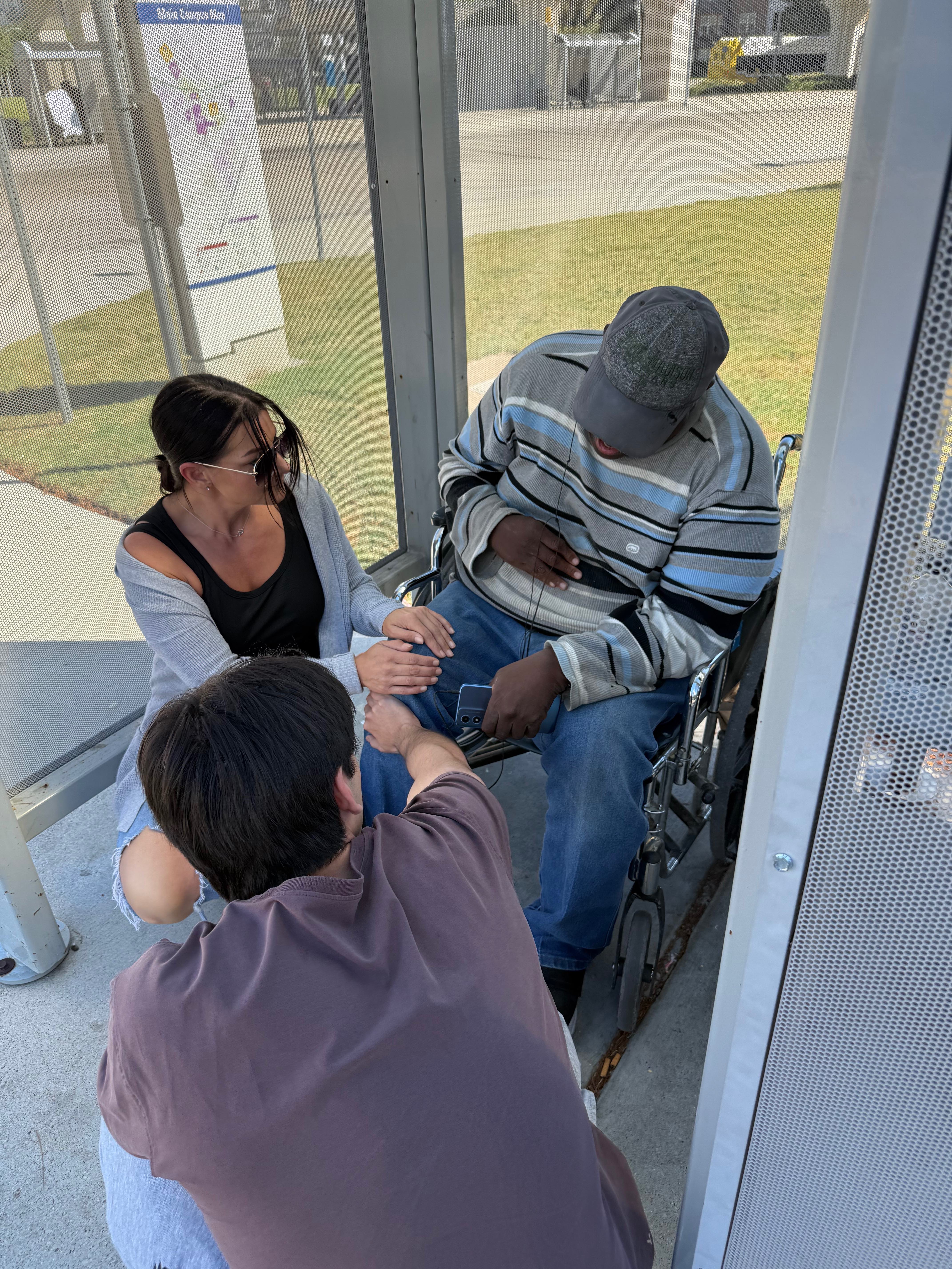 Bringing food and fellowship to those in need